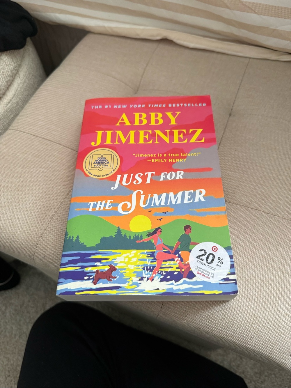 Just for the Summer by Abby Jimenez - Bright Multicolor Paperback